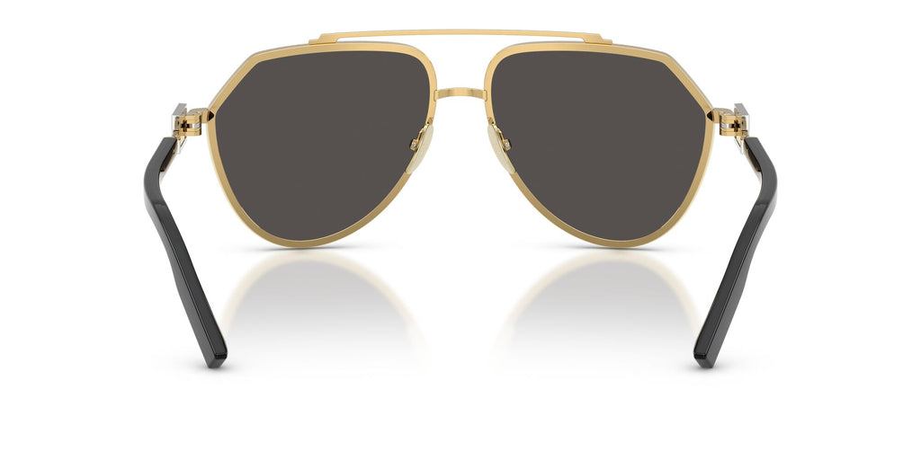 Dolce & Gabbana 0DG2315 02/87 62 Gold/ Dark Grey