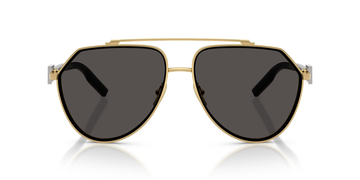 Dolce & Gabbana 0DG2315 02/87 62 Gold/ Dark Grey