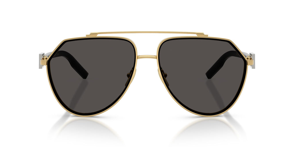 Dolce & Gabbana 0DG2315 02/87 62 Gold/ Dark Grey