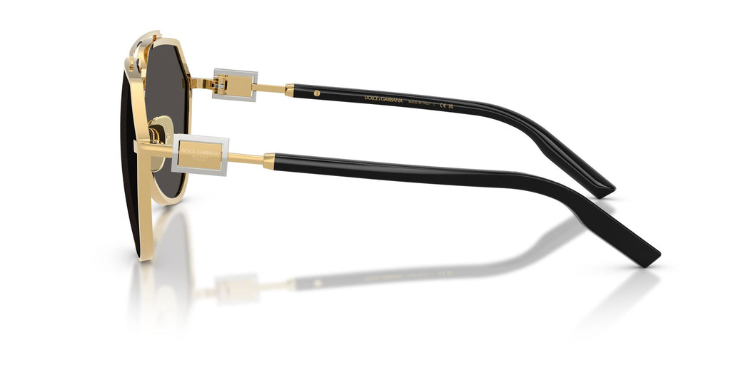 Dolce & Gabbana 0DG2315 02/87 62 Gold/ Dark Grey