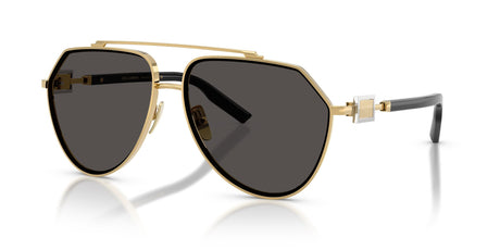 Dolce & Gabbana 0DG2315 02/87 62 Gold/ Dark Grey