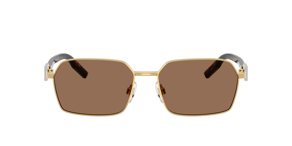 Dolce & Gabbana 0DG2316 02/73 56 Gold/ Dark Brown