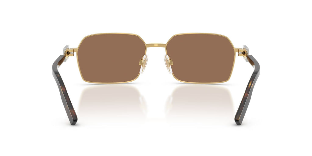 Dolce & Gabbana 0DG2316 02/73 56 Gold/ Dark Brown