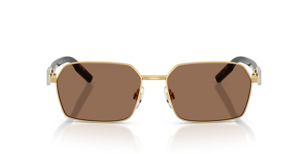 Dolce & Gabbana 0DG2316 02/73 56 Gold/ Dark Brown