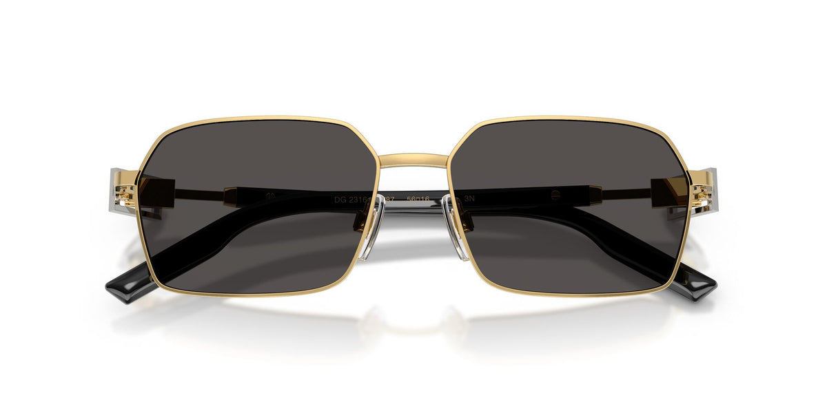 Dolce & Gabbana 0DG2316 02/87 56 Gold/ Dark Grey