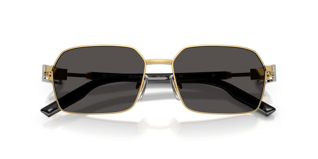 Dolce & Gabbana 0DG2316 02/87 56 Gold/ Dark Grey