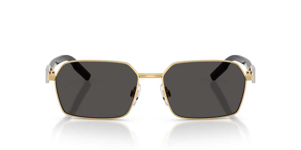Dolce & Gabbana 0DG2316 02/87 56 Gold/ Dark Grey