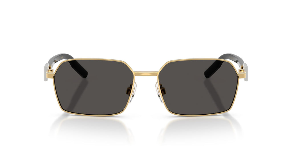 Dolce & Gabbana 0DG2316 02/87 56 Gold/ Dark Grey