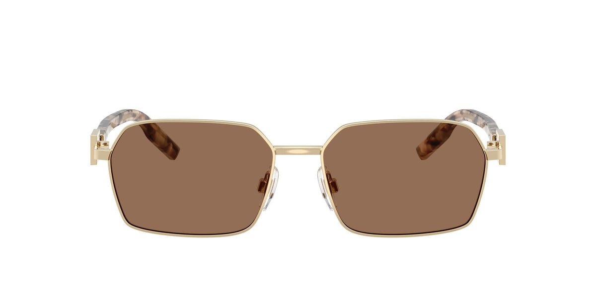 Dolce & Gabbana 0DG2316 488/73 56 Pale Gold/ Dark Brown