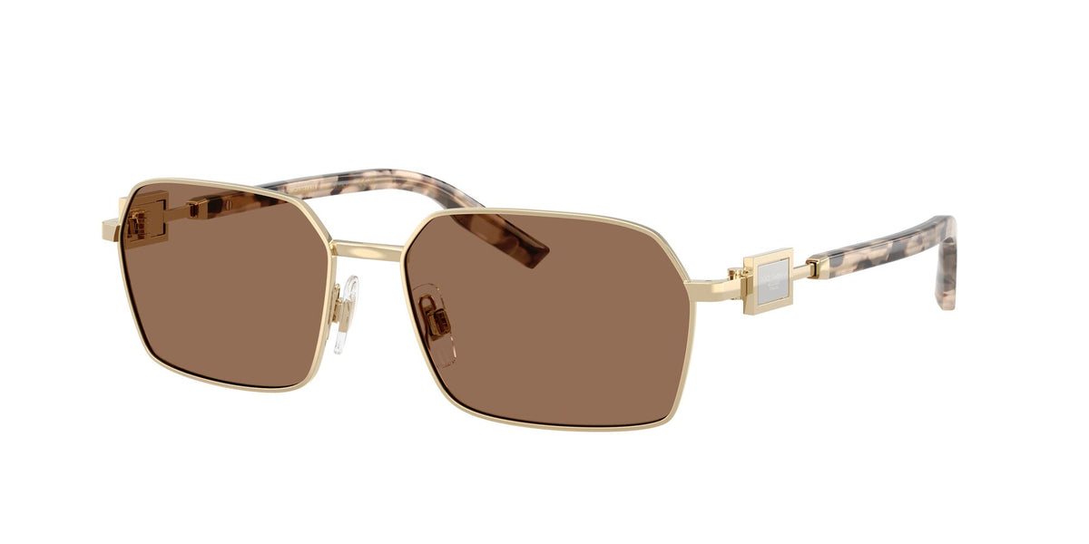Dolce & Gabbana 0DG2316 488/73 56 Pale Gold/ Dark Brown
