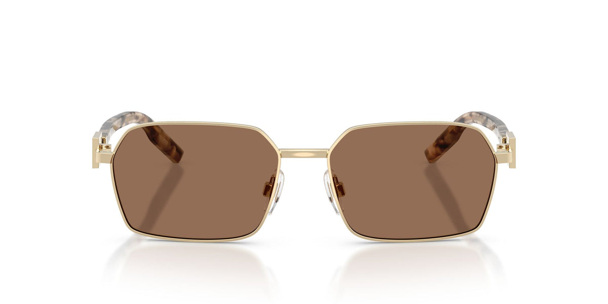Dolce & Gabbana 0DG2316 488/73 56 Pale Gold/ Dark Brown