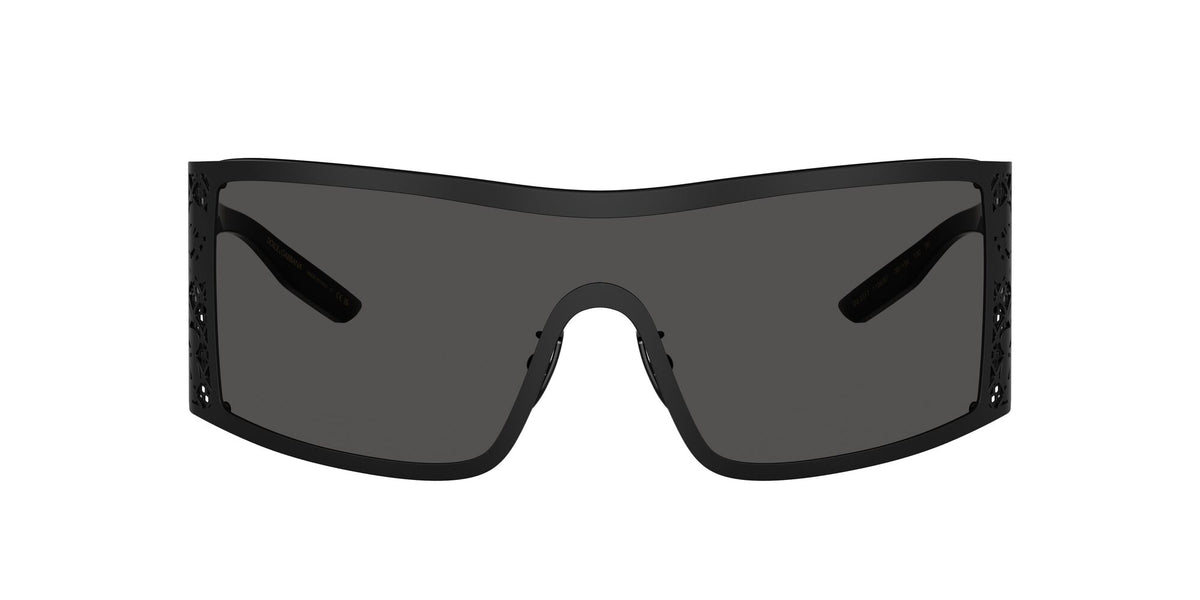 Dolce & Gabbana 0DG2317 110687 38 Matte Black/ Dark Grey