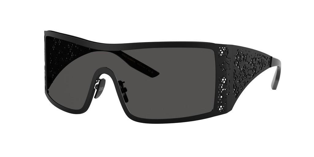 Dolce & Gabbana 0DG2317 110687 38 Matte Black/ Dark Grey