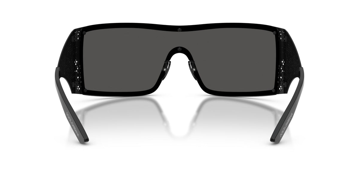 Dolce & Gabbana 0DG2317 110687 38 Matte Black/ Dark Grey