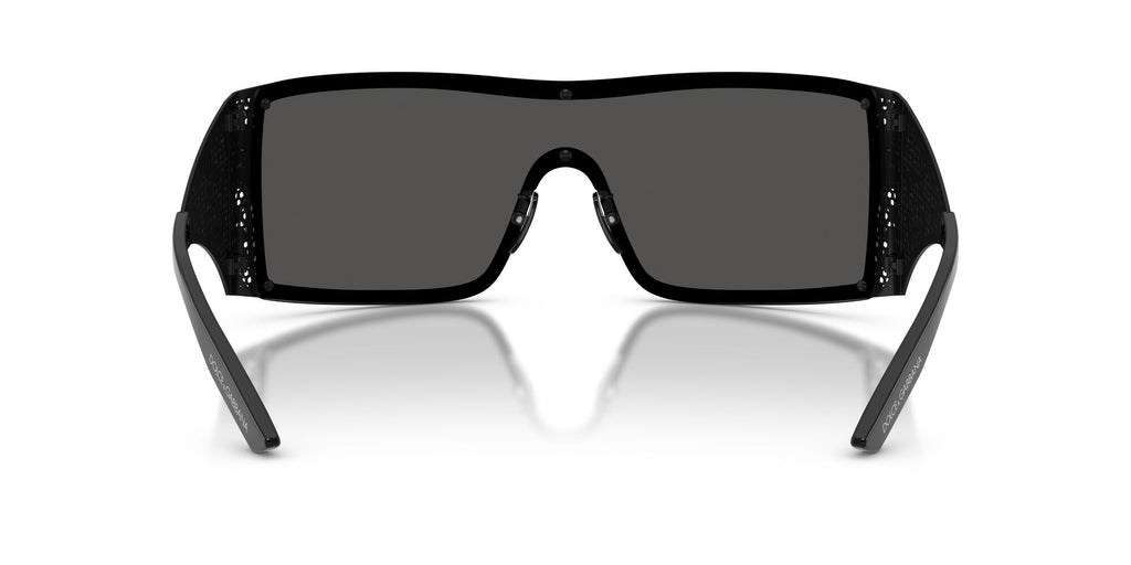 Dolce & Gabbana 0DG2317 110687 38 Matte Black/ Dark Grey
