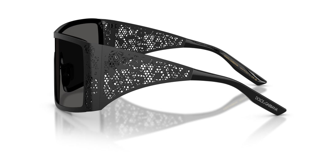 Dolce & Gabbana 0DG2317 110687 38 Matte Black/ Dark Grey