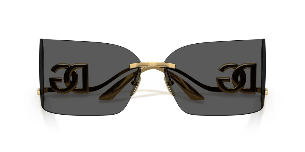 Dolce & Gabbana 0DG2319 02/87 79 Gold/ Dark Grey