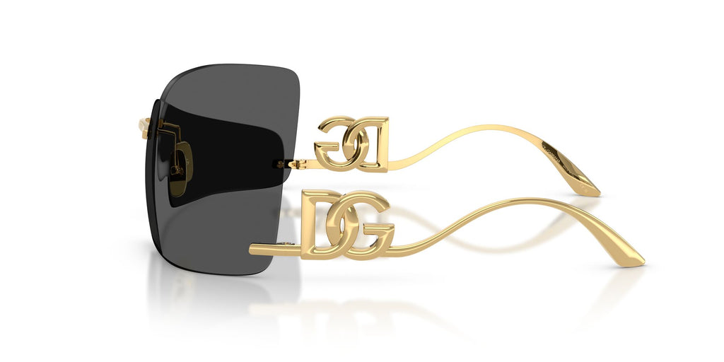 Dolce & Gabbana 0DG2319 02/87 79 Gold/ Dark Grey