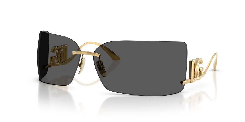 Dolce & Gabbana 0DG2319 02/87 79 Gold/ Dark Grey