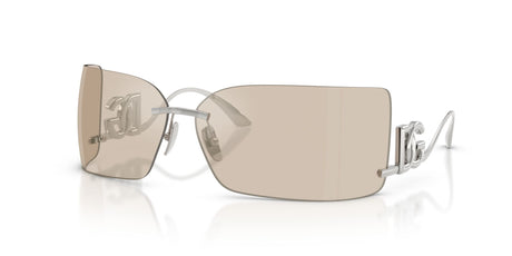 Dolce & Gabbana 0DG2319 05/6G 79 Silver/ Ivory Mirror Flash