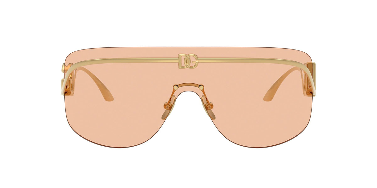 Dolce & Gabbana 0DG2320 02/73 40 Gold/ Light Brown