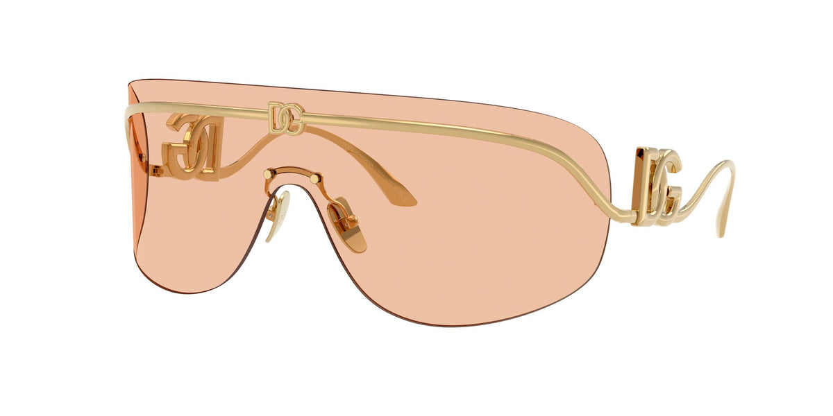 Dolce & Gabbana 0DG2320 02/73 40 Gold/ Light Brown
