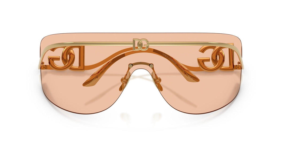 Dolce & Gabbana 0DG2320 02/73 40 Gold/ Light Brown
