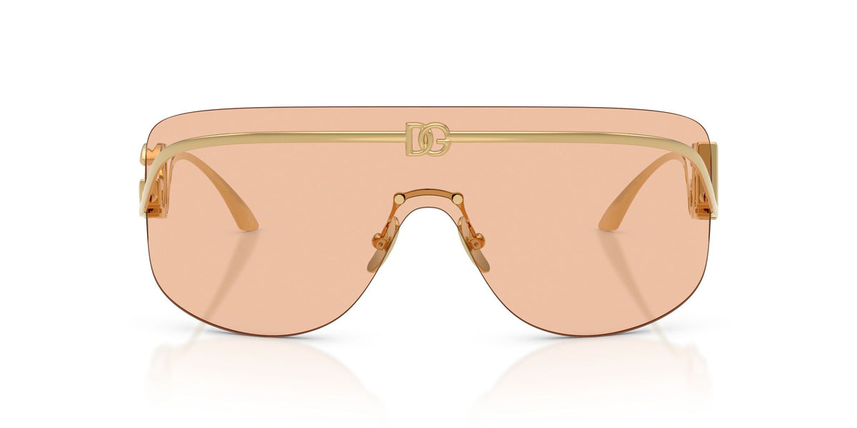 Dolce & Gabbana 0DG2320 02/73 40 Gold/ Light Brown