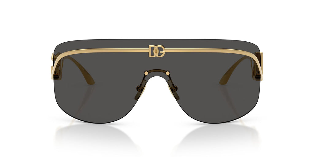 Dolce & Gabbana 0DG2320 02/87 40 Gold/ Dark Grey