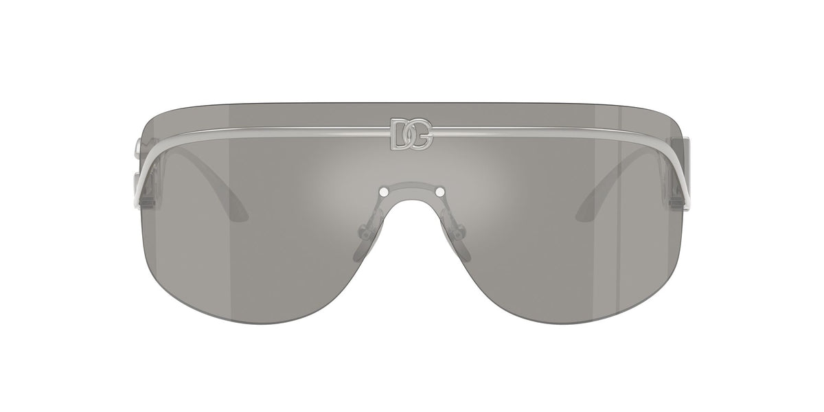 Dolce & Gabbana 0DG2320 05/6G 40 Silver/ Grey Mirror Silver