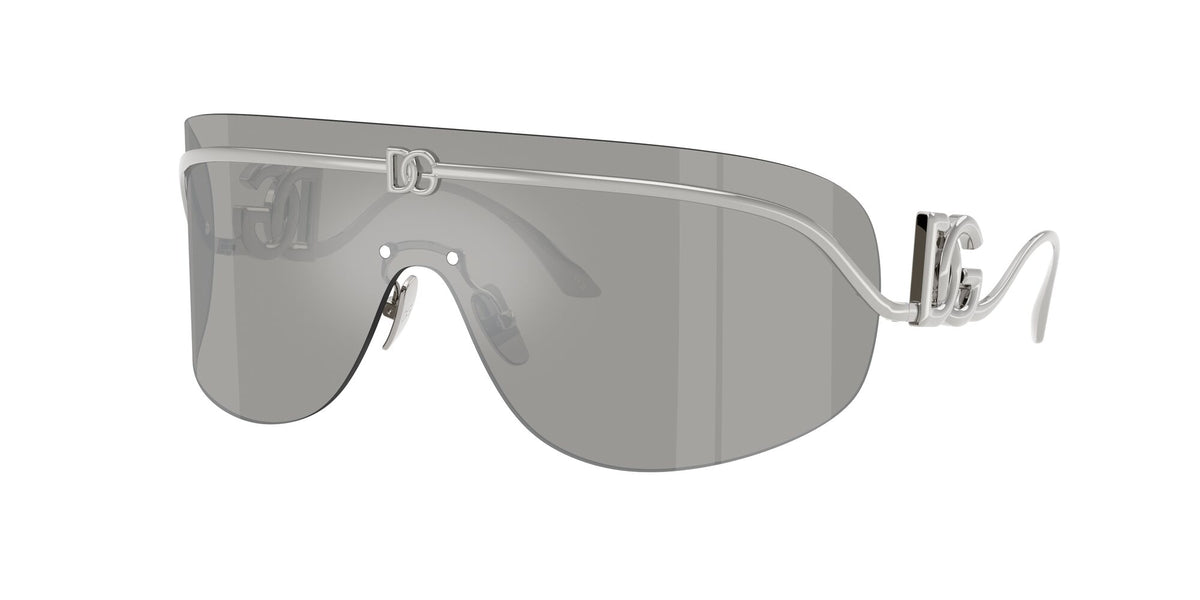 Dolce & Gabbana 0DG2320 05/6G 40 Silver/ Grey Mirror Silver