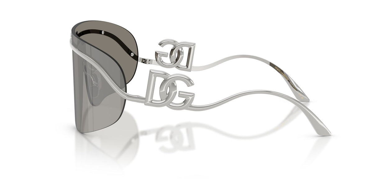 Dolce & Gabbana 0DG2320 05/6G 40 Silver/ Grey Mirror Silver
