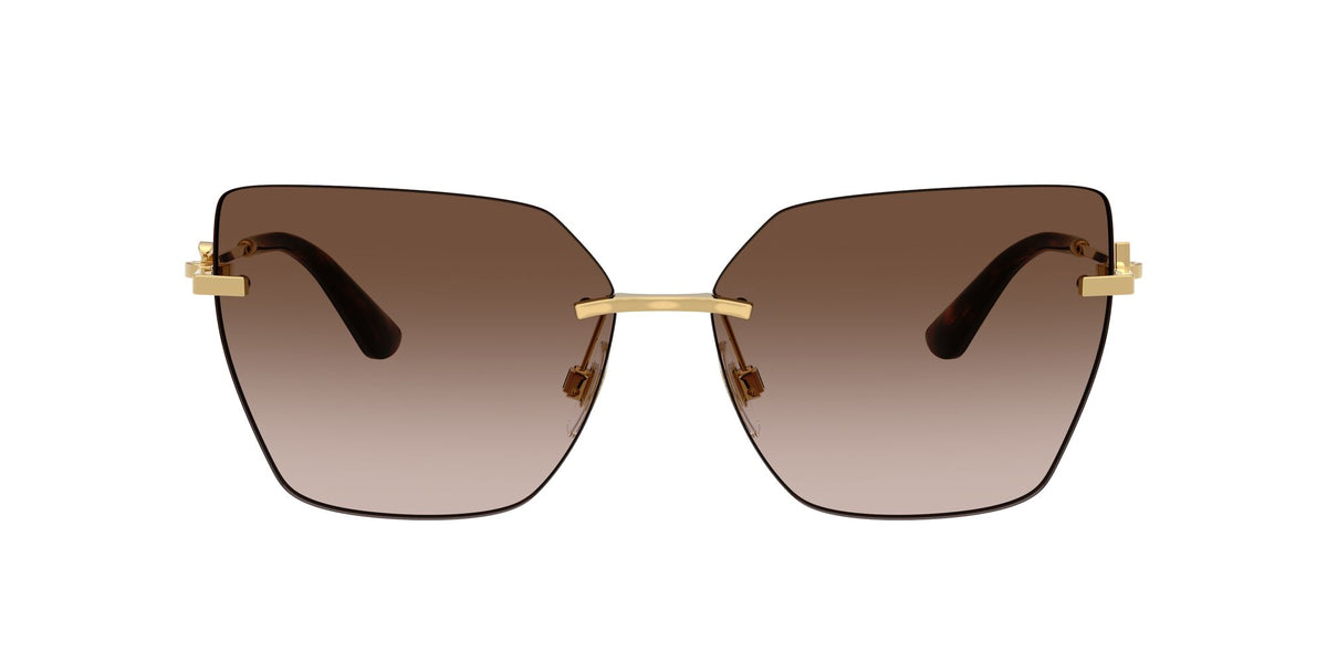 Dolce & Gabbana 0DG2321 02/13 62 Gold/ Brown Gradient