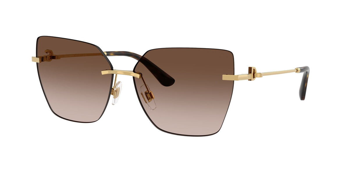 Dolce & Gabbana 0DG2321 02/13 62 Gold/ Brown Gradient