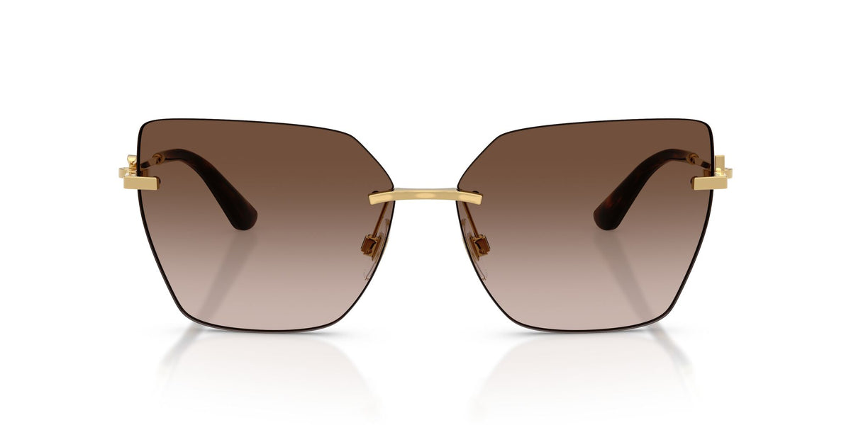 Dolce & Gabbana 0DG2321 02/13 62 Gold/ Brown Gradient