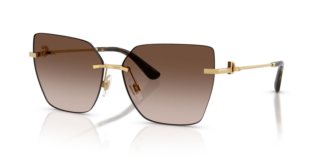 Dolce & Gabbana 0DG2321 02/13 62 Gold/ Brown Gradient