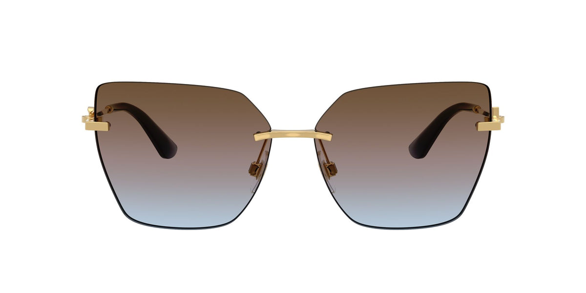 Dolce & Gabbana 0DG2321 02/48 62 Gold/ Azure/Pink/Brown Gradient