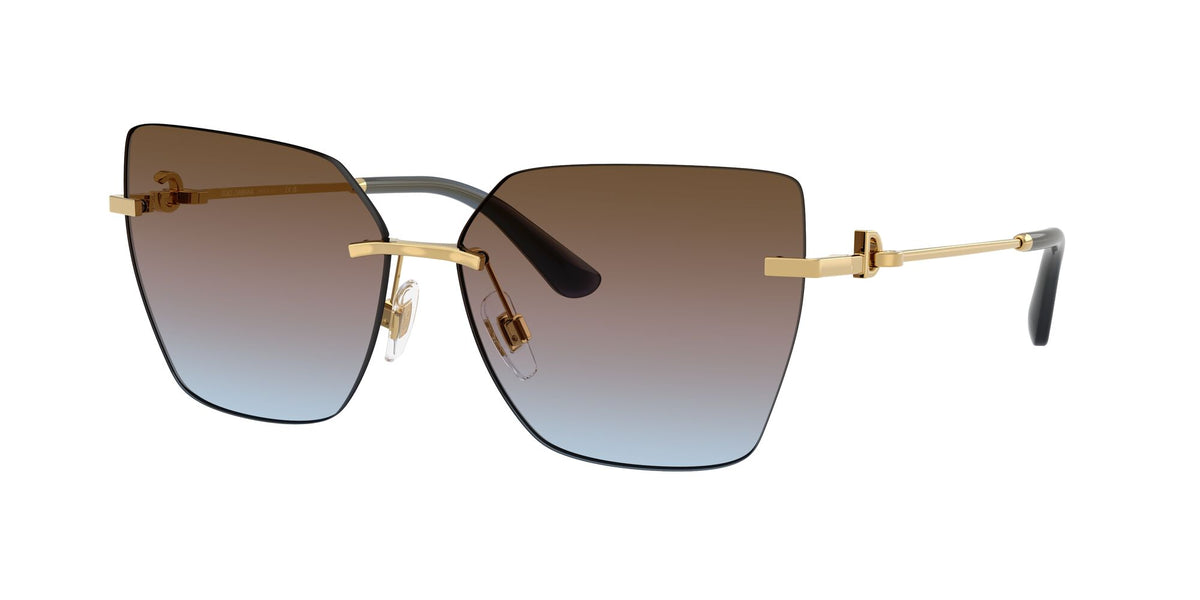 Dolce & Gabbana 0DG2321 02/48 62 Gold/ Azure/Pink/Brown Gradient