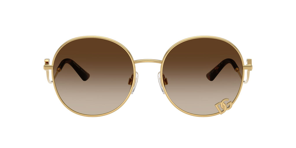 Dolce & Gabbana 0DG2324 02/13 56 Gold/ Gradient Brown