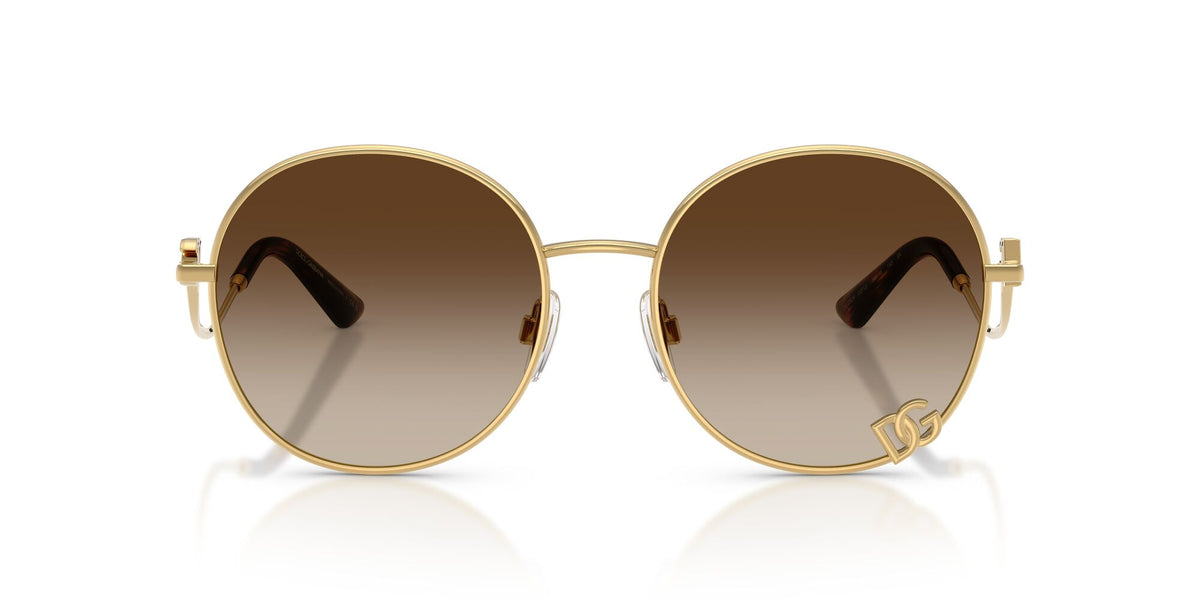 Dolce & Gabbana 0DG2324 02/13 56 Gold/ Gradient Brown