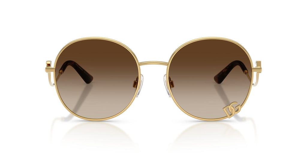 Dolce & Gabbana 0DG2324 02/13 56 Gold/ Gradient Brown