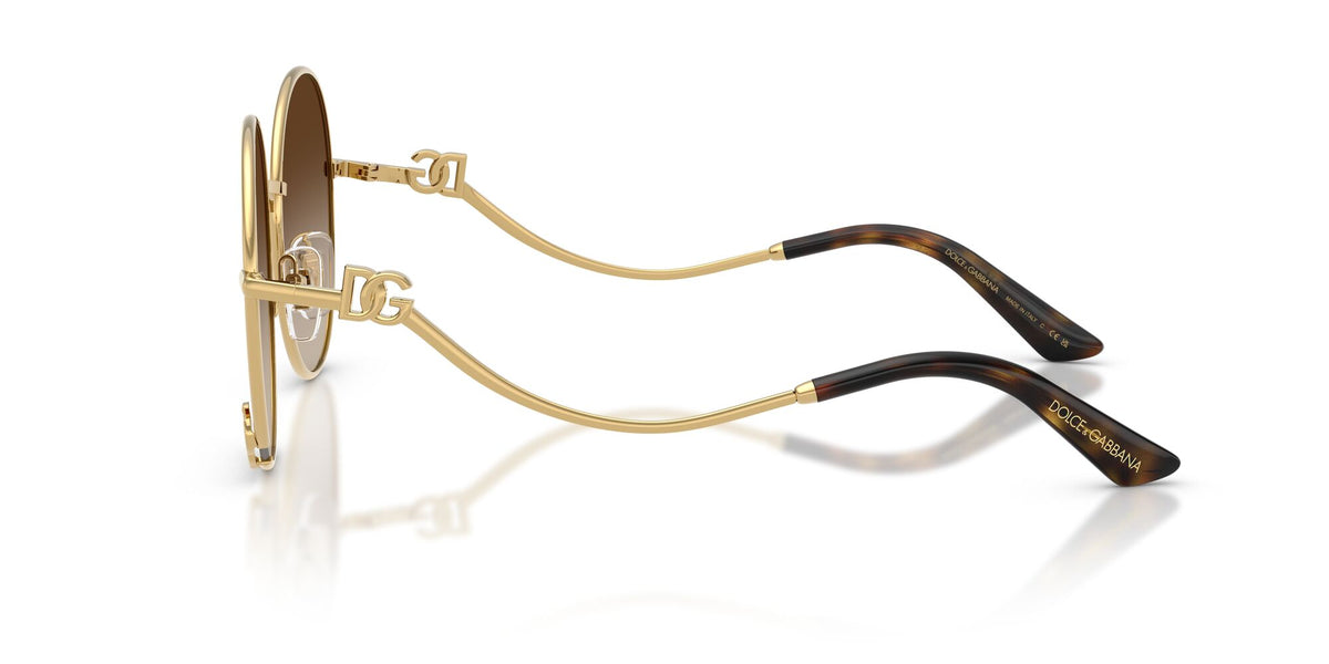 Dolce & Gabbana 0DG2324 02/13 56 Gold/ Gradient Brown