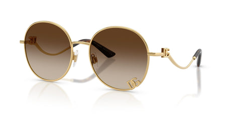 Dolce & Gabbana 0DG2324 02/13 56 Gold/ Gradient Brown