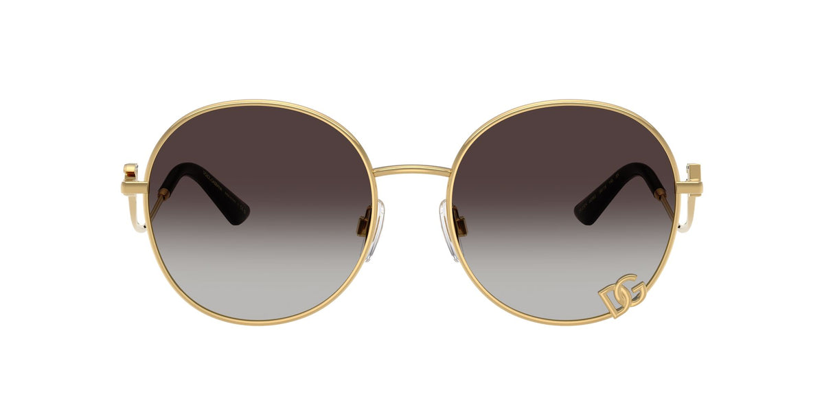 Dolce & Gabbana 0DG2324 02/8G 56 Gold/ Grey Gradient