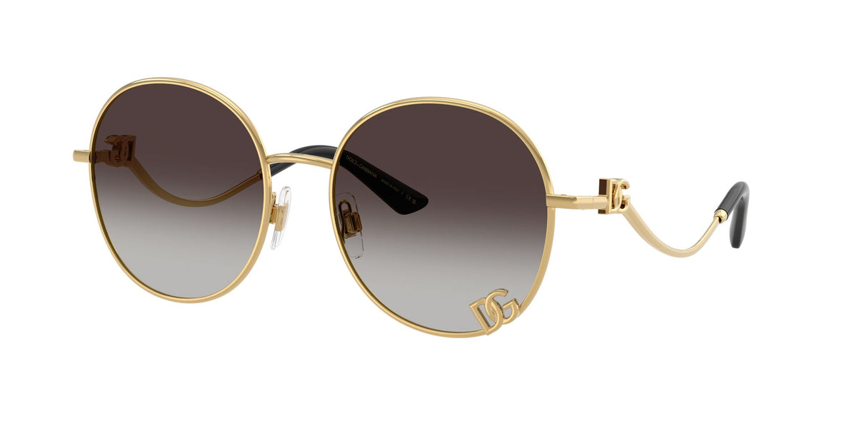 Dolce & Gabbana 0DG2324 02/8G 56 Gold/ Grey Gradient