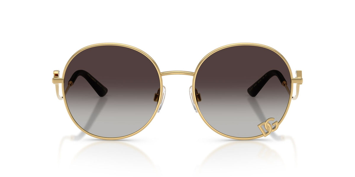 Dolce & Gabbana 0DG2324 02/8G 56 Gold/ Grey Gradient