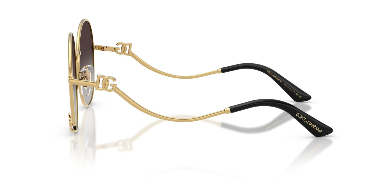 Dolce & Gabbana 0DG2324 02/8G 56 Gold/ Grey Gradient