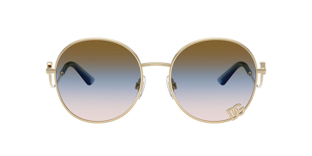 Dolce & Gabbana 0DG2324 488/U6 56 Pale Gold/ Pink/Blue/Brown