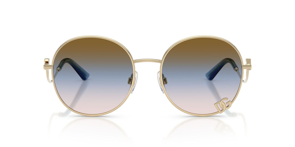 Dolce & Gabbana 0DG2324 488/U6 56 Pale Gold/ Pink/Blue/Brown
