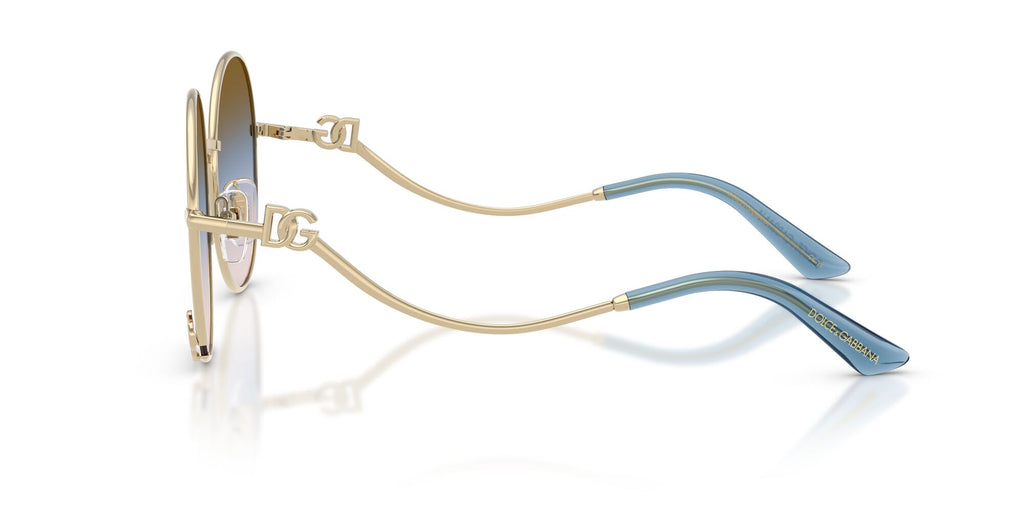 Dolce & Gabbana 0DG2324 488/U6 56 Pale Gold/ Pink/Blue/Brown